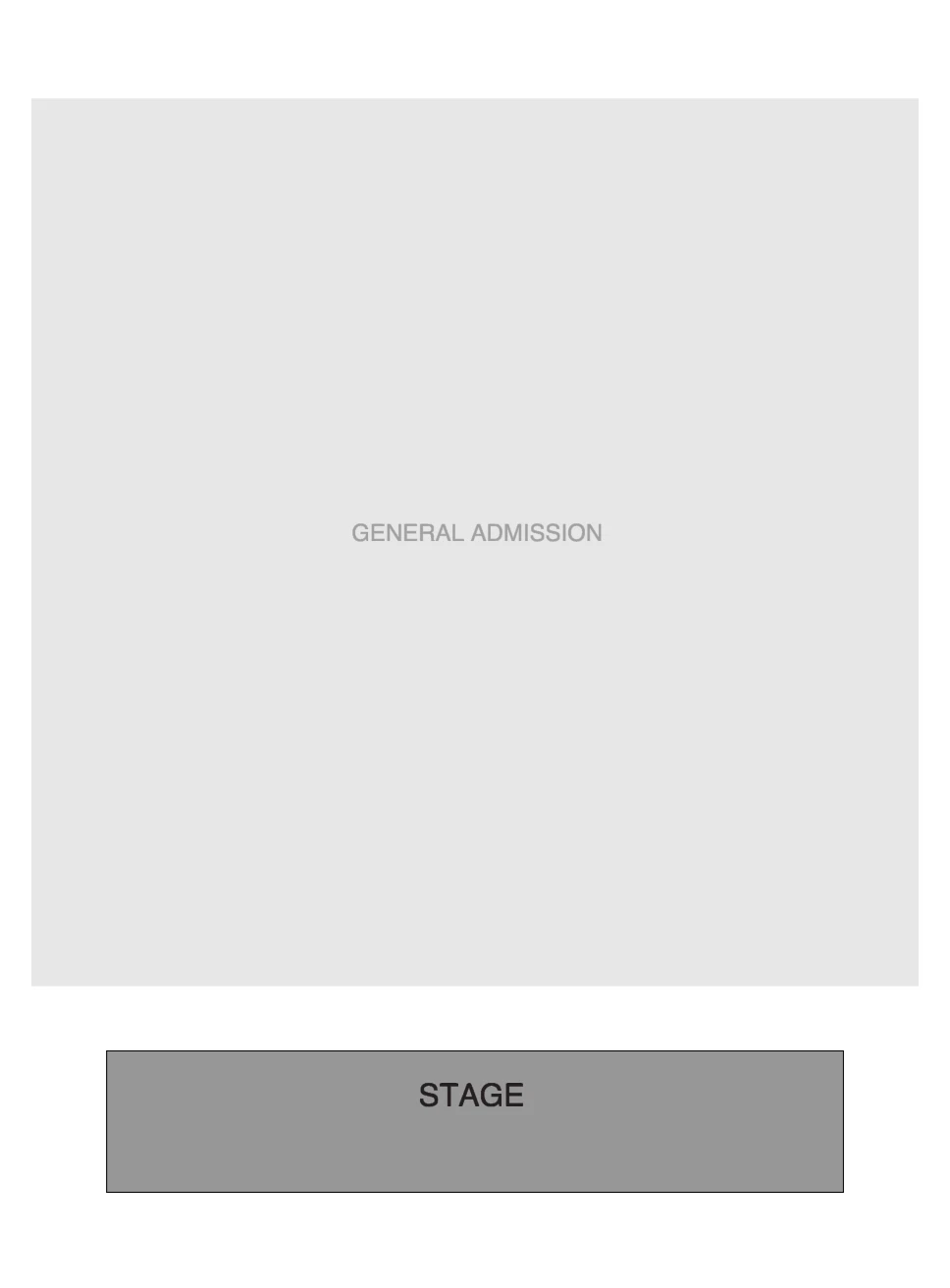 Seating chart: El Cid