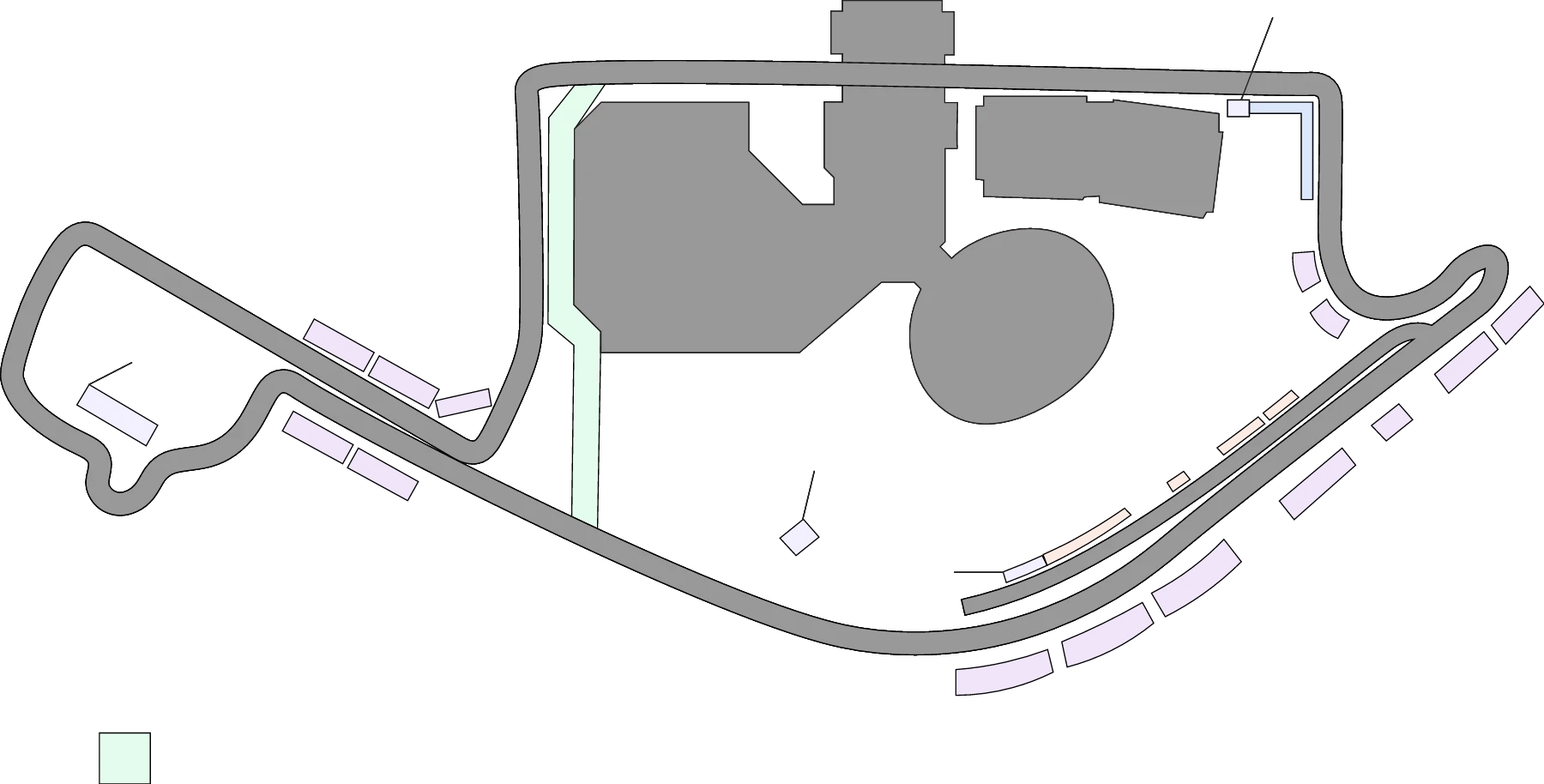 Seating chart: Long Beach Road Course