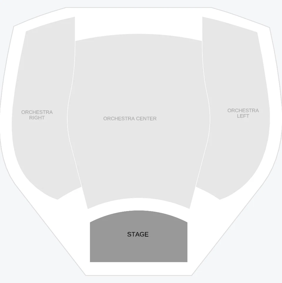 Seating chart: El Portal Theatre