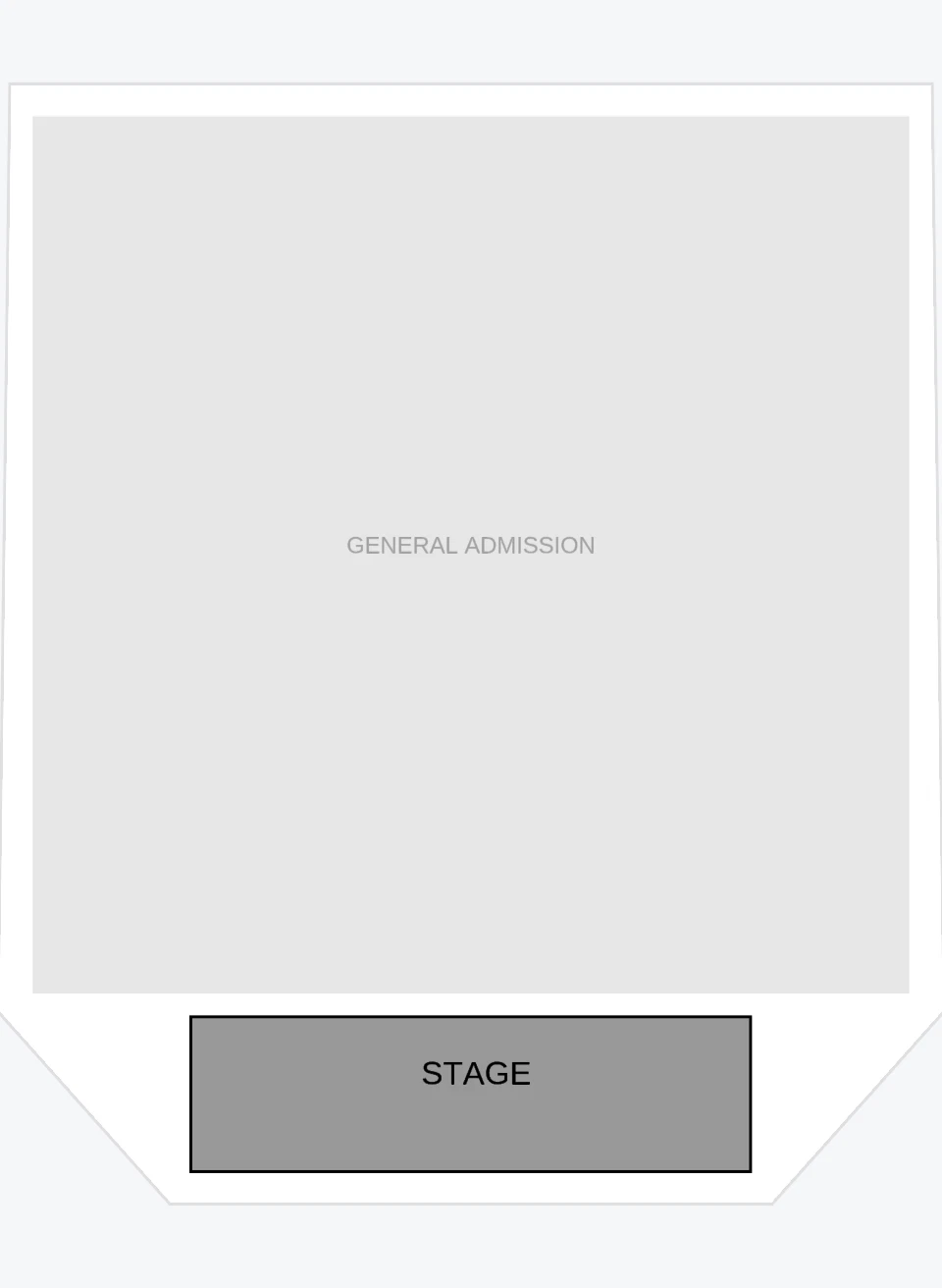 Seating chart: La Boom Los Angeles