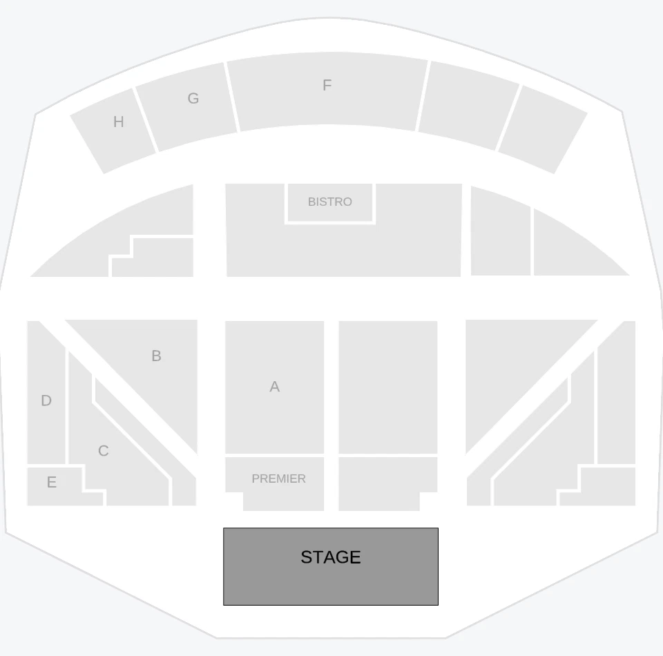 Seating chart: Long Beach Arena at Long Beach Convention & Entertainment Center - Complex