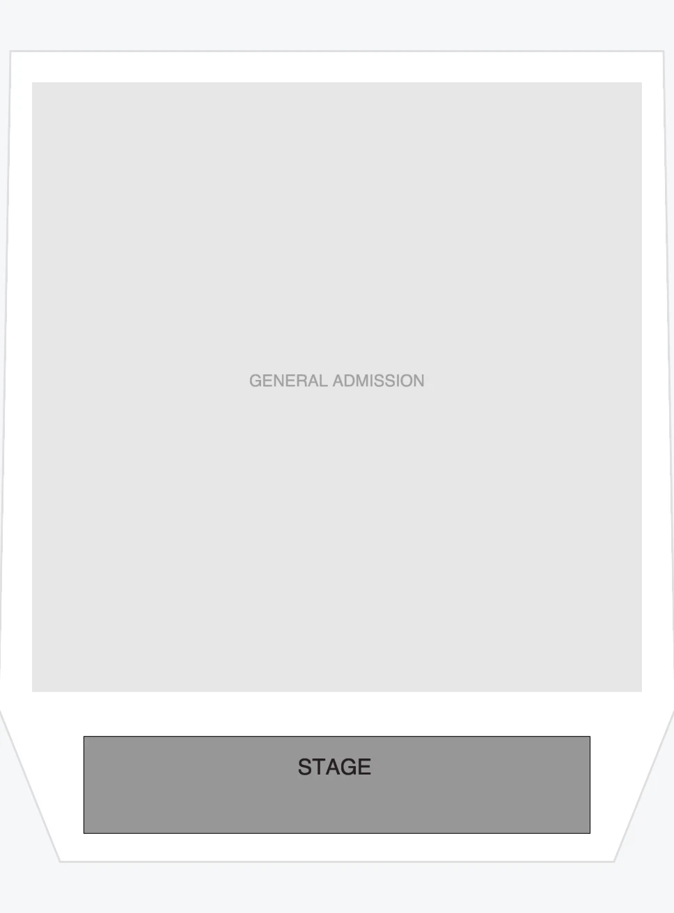 Seating chart: The Paramount Los Angeles