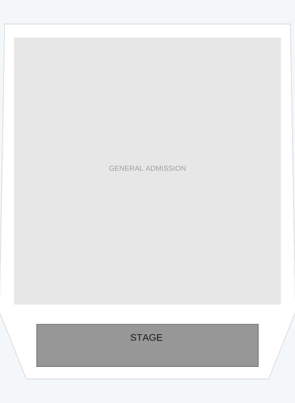 Seating chart: Gaslamp