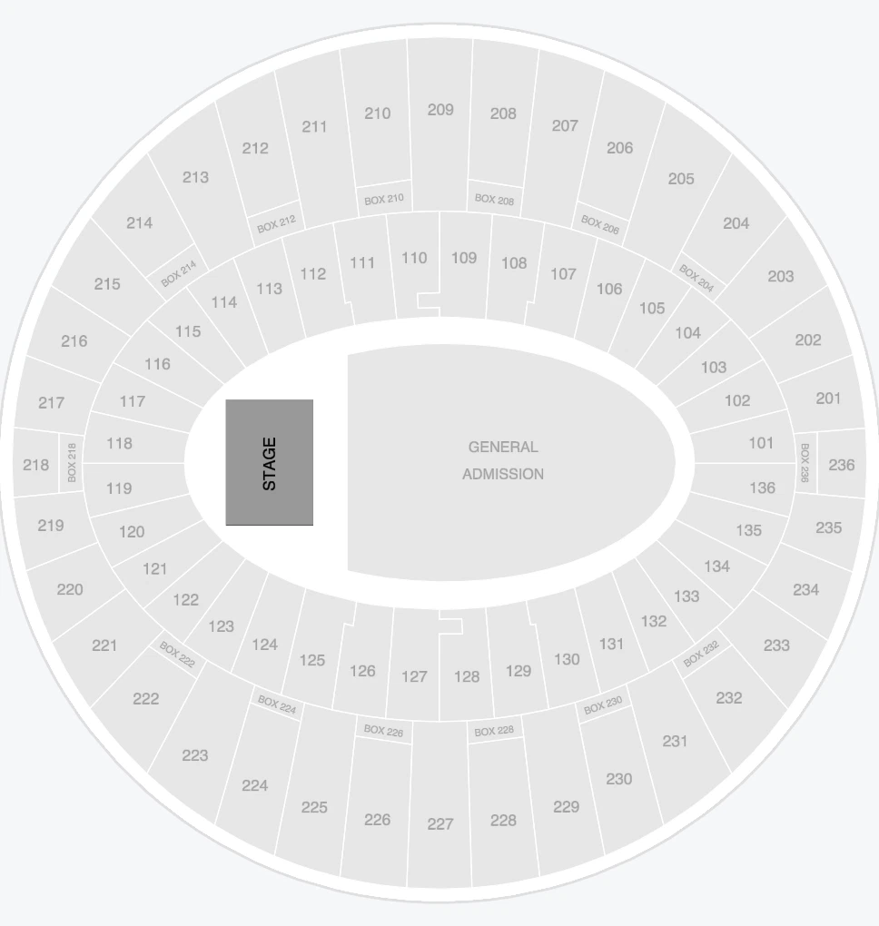 Seating chart: The Kia Forum