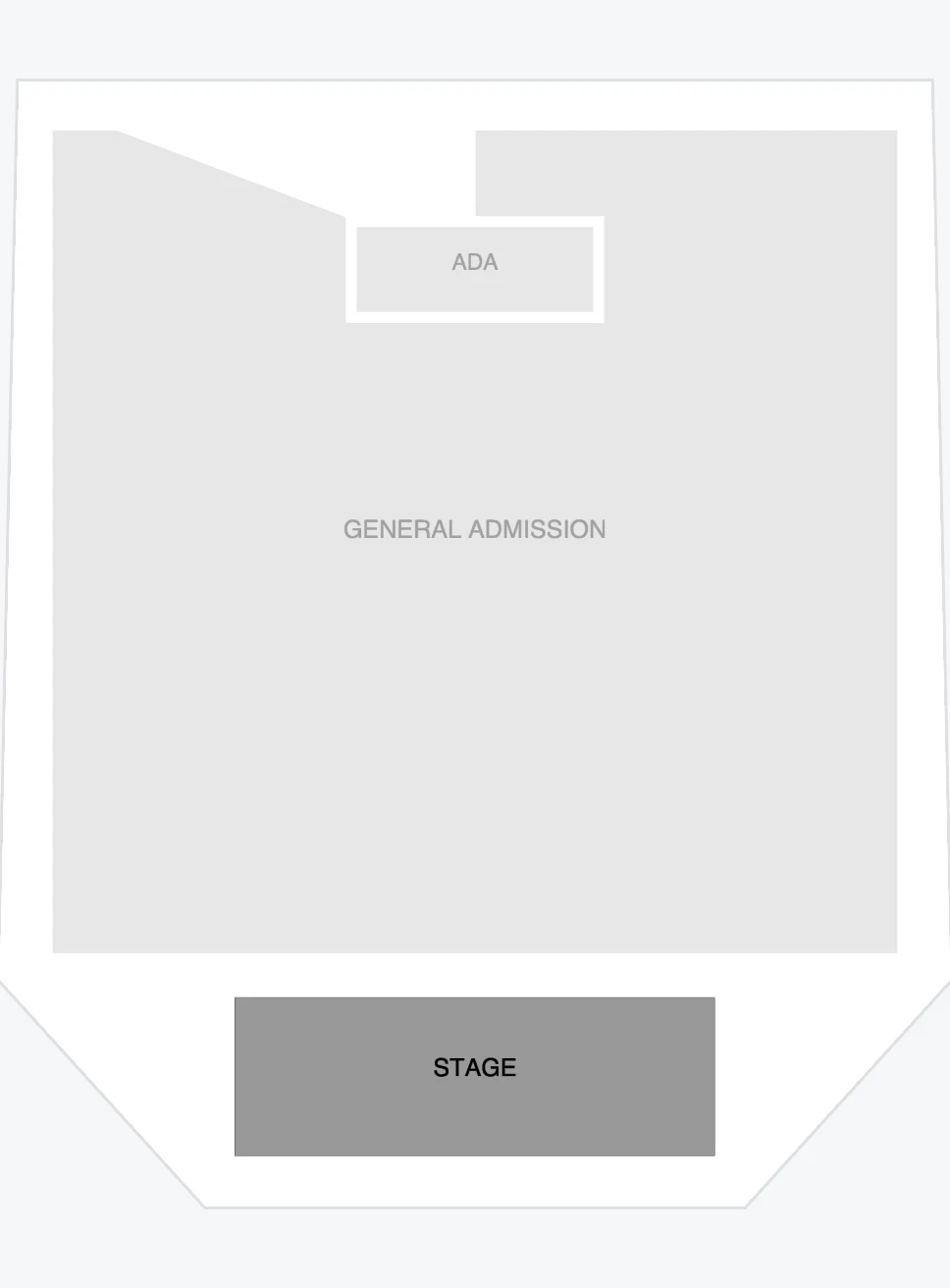 Seating chart: The Bellwether