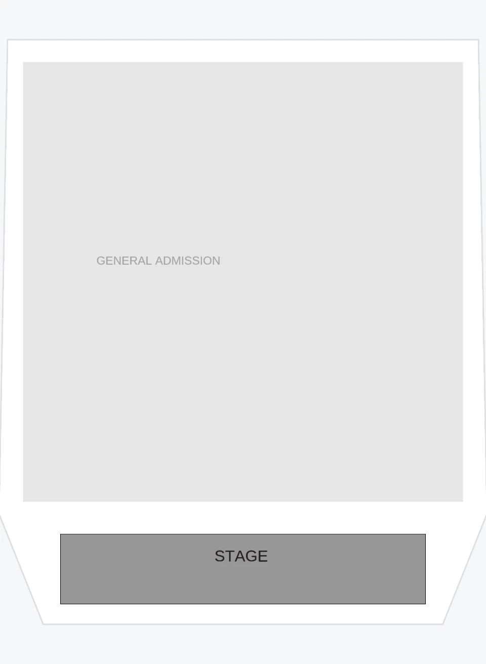 Seating chart: Shrine Expo Hall at Shrine Auditorium and Expo Hall
