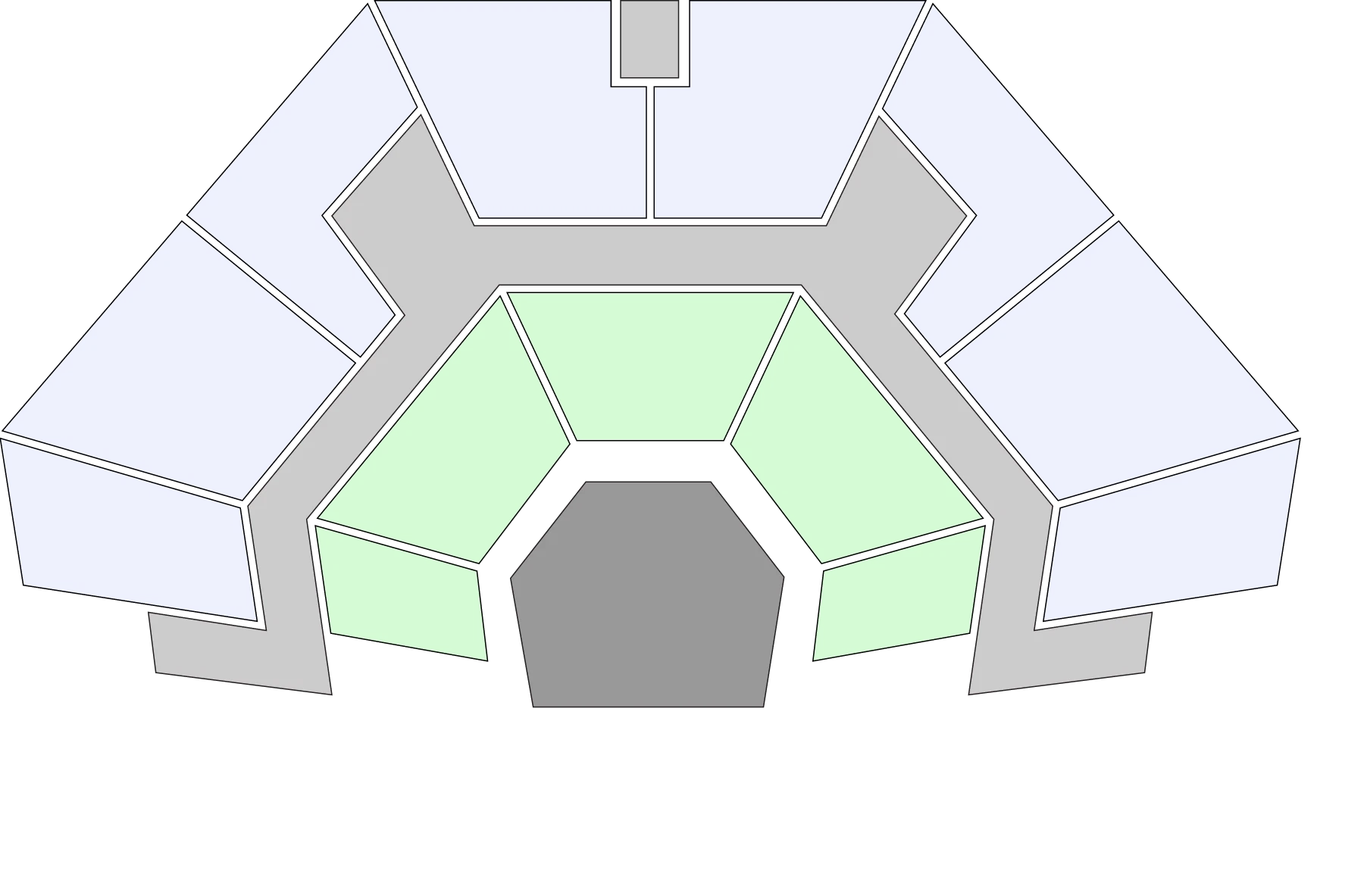 Seating chart: Beverly O’Neill Theater at Long Beach Convention & Entertainment Center