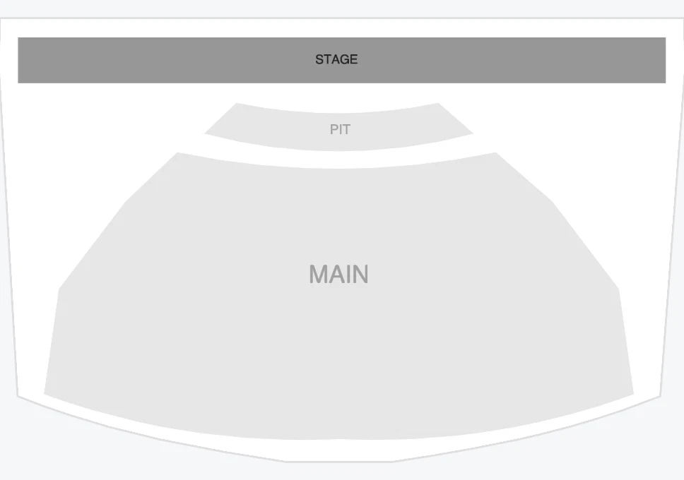 Seating chart: Carpenter Center Long Beach