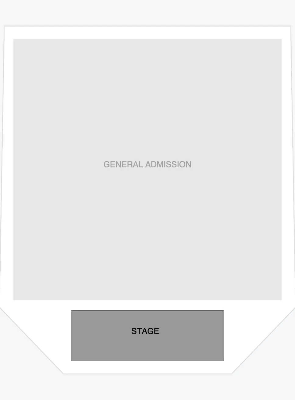 Seating chart: 2220 Arts + Archives
