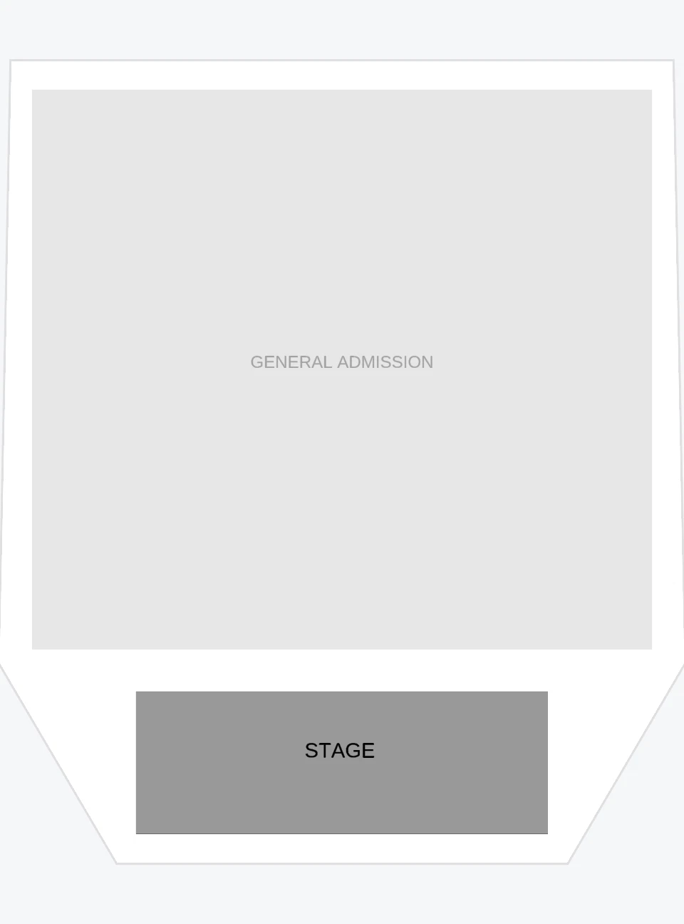 Seating chart: Alex's Bar LBC