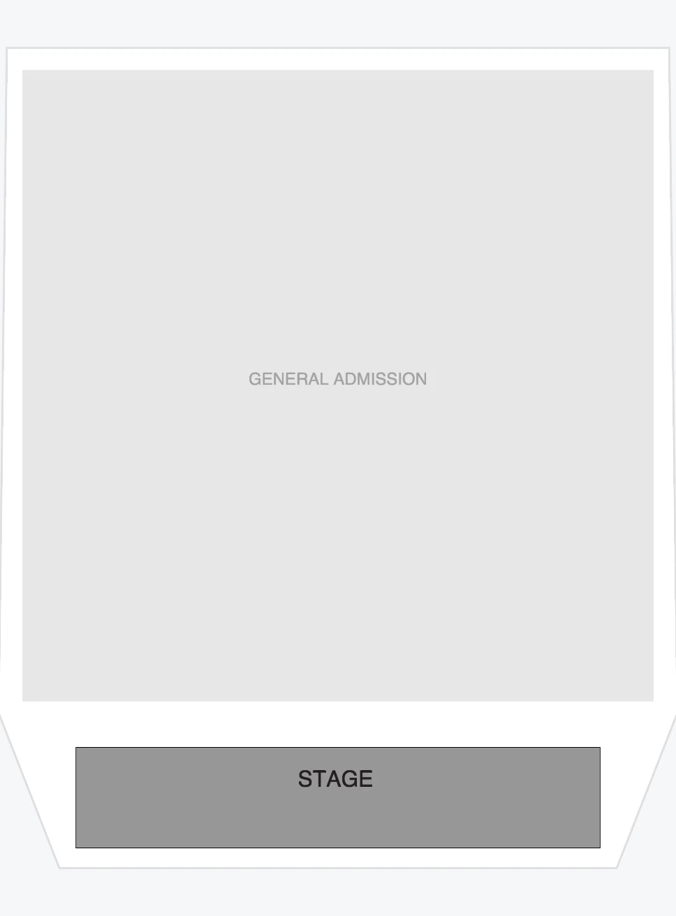 Seating chart: Peppermint Club